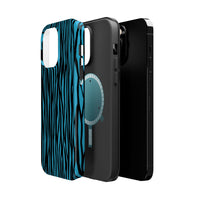 Zebra Print Magnetic Tough Case for iPhone - Durable & Stylish Phone Protection