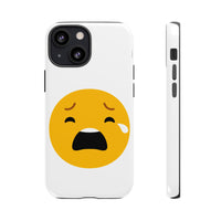 Emotional Tough Case – Sad Emoji Phone Case for Supportive Gifts