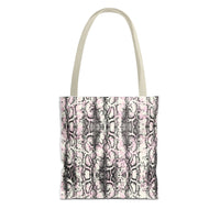 Elegant Python Print Tote Bag - Stylish and Trendy Carryall for Everyday Use