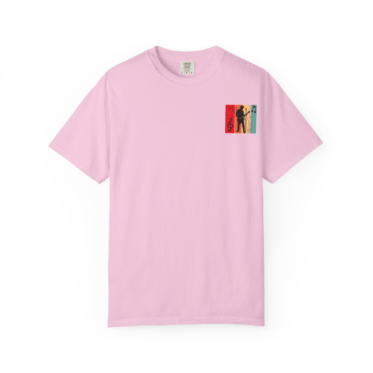 Music Lover T-Shirt, Retro Band Tee, Unisex Music T-Shirt, Guitarist Gift, Music Festival Shirt, Casual Concert Attire