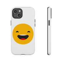 Happy Face Tough Phone Case - Durable Protection with Smile Design