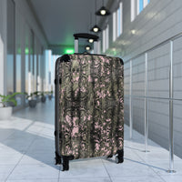 Stylish Snakeskin Suitcase for Travel Enthusiasts