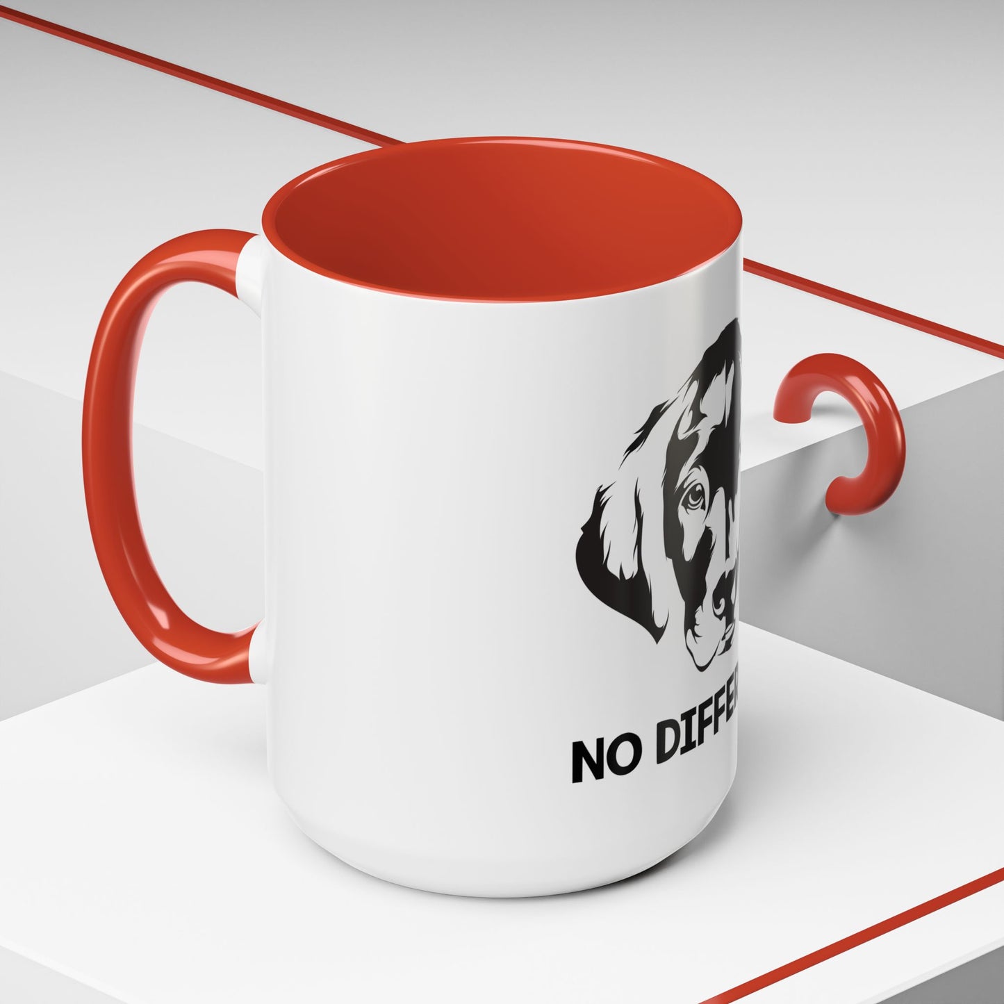 No Difference Coffee Mug - Accent Mug for Animal Lovers