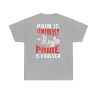 Temporary Pride Unisex Cotton Tee, Fitness Shirt, Apparel, Workout Top,  Gift, Celebration Tee