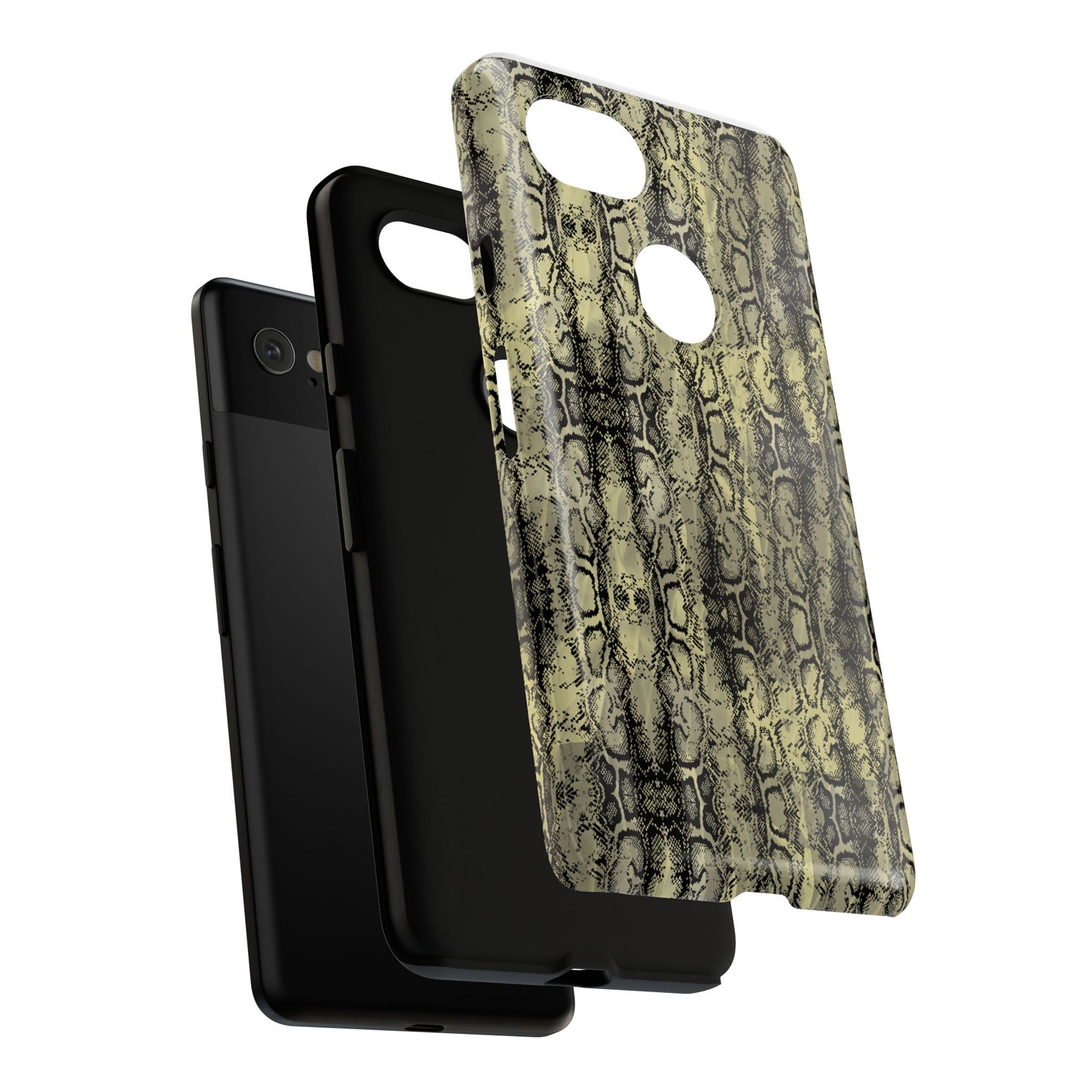 Snake Pattern Phone Case – Tough & Stylish Protection for Your Device  Show off your wild side while keeping your phone protected with this sleek snake pattern case—designed for both fashion and function.