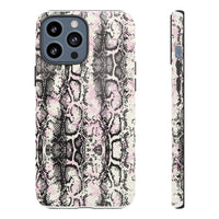 Stylish Snake Print Phone Case – Trendy Design, Tough Protection  Make a bold fashion statement while keeping your phone safe with this sleek and durable snake print case.