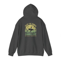 Summer Surf Vibes Hoodie – Unisex Heavy Blend™ Sweatshirt for Beach Lovers, Perfect Gift for Surfing, Casual Wear, Summer