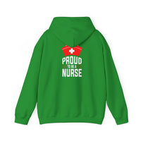 Nurse Life Hoodie - Unisex Heavy Blend™ Sweatshirt with Red Cross Design