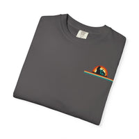 Unisex Cat & Dog Sunset Graphic T-Shirt - Casual Animal Lover Tee