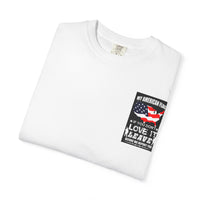 American Flag T-shirt, Patriotic Tee for July 4th, Veterans Support Shirt, Independence Day Top, USA Flag Apparel