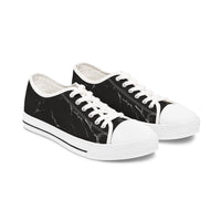 Chic Marble Women's Low Top Sneakers | Casual Fashion Footwear, Trendy Everyday Shoes, Gift for Her, Stylish Sneakers, Summer Essentials