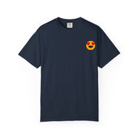 Love Emoji Garment-Dyed Unisex T-Shirt | Perfect for Valentine's Day & Casual Wear