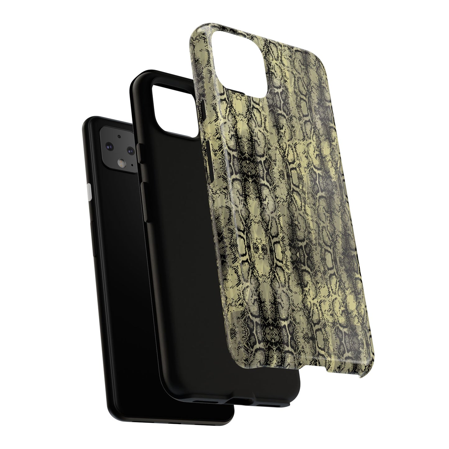 Snake Pattern Phone Case – Tough & Stylish Protection for Your Device  Show off your wild side while keeping your phone protected with this sleek snake pattern case—designed for both fashion and function.
