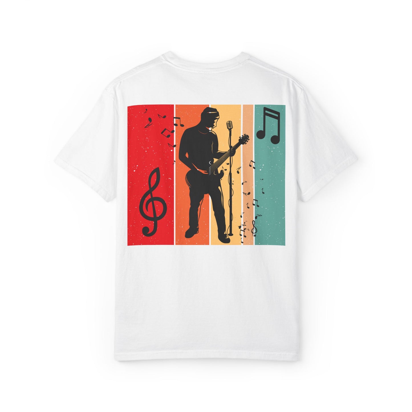 Music Lover T-Shirt, Retro Band Tee, Unisex Music T-Shirt, Guitarist Gift, Music Festival Shirt, Casual Concert Attire