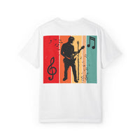 Music Lover T-Shirt, Retro Band Tee, Unisex Music T-Shirt, Guitarist Gift, Music Festival Shirt, Casual Concert Attire