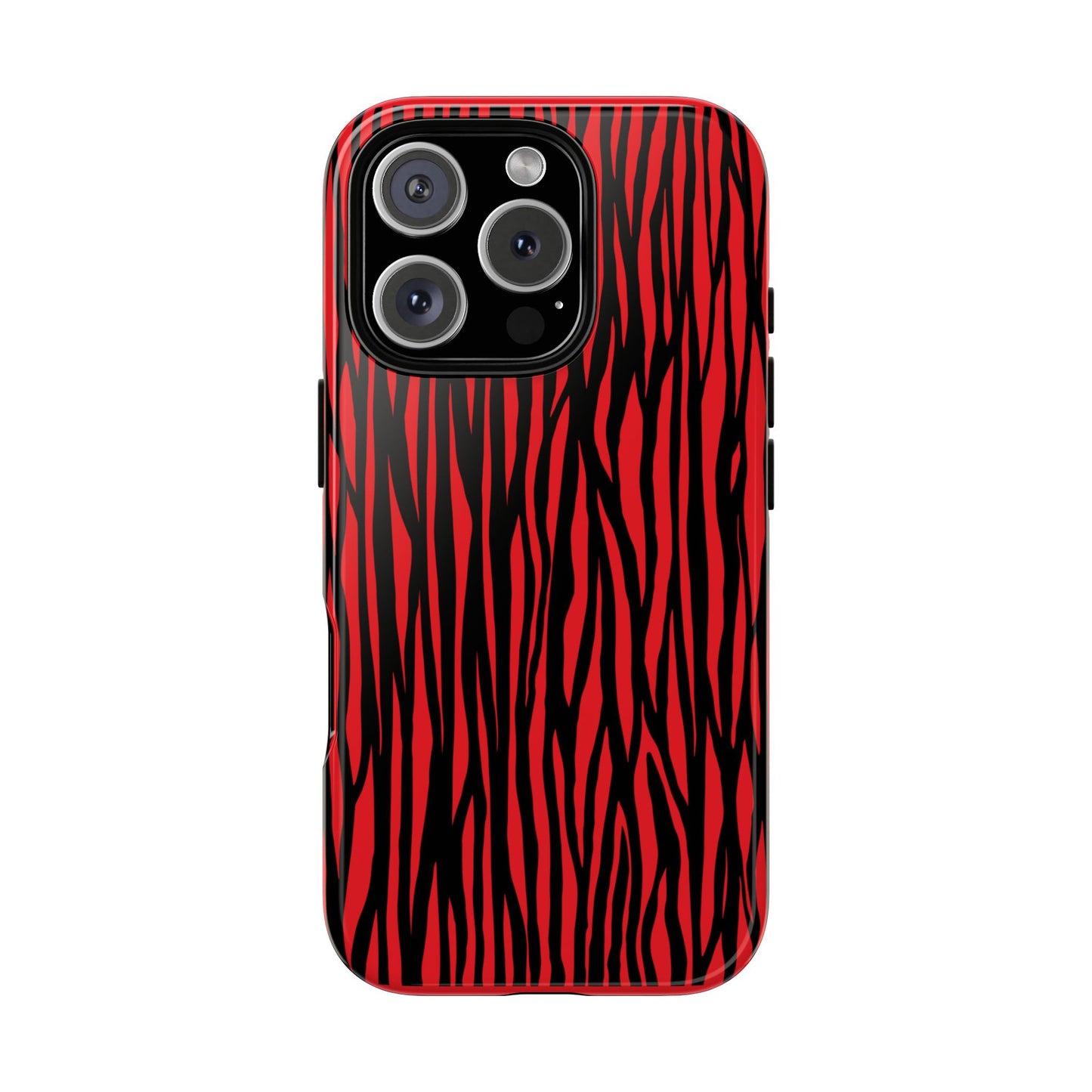 Bold Zebra Print Phone Case - Tough Protection for Trendsetters