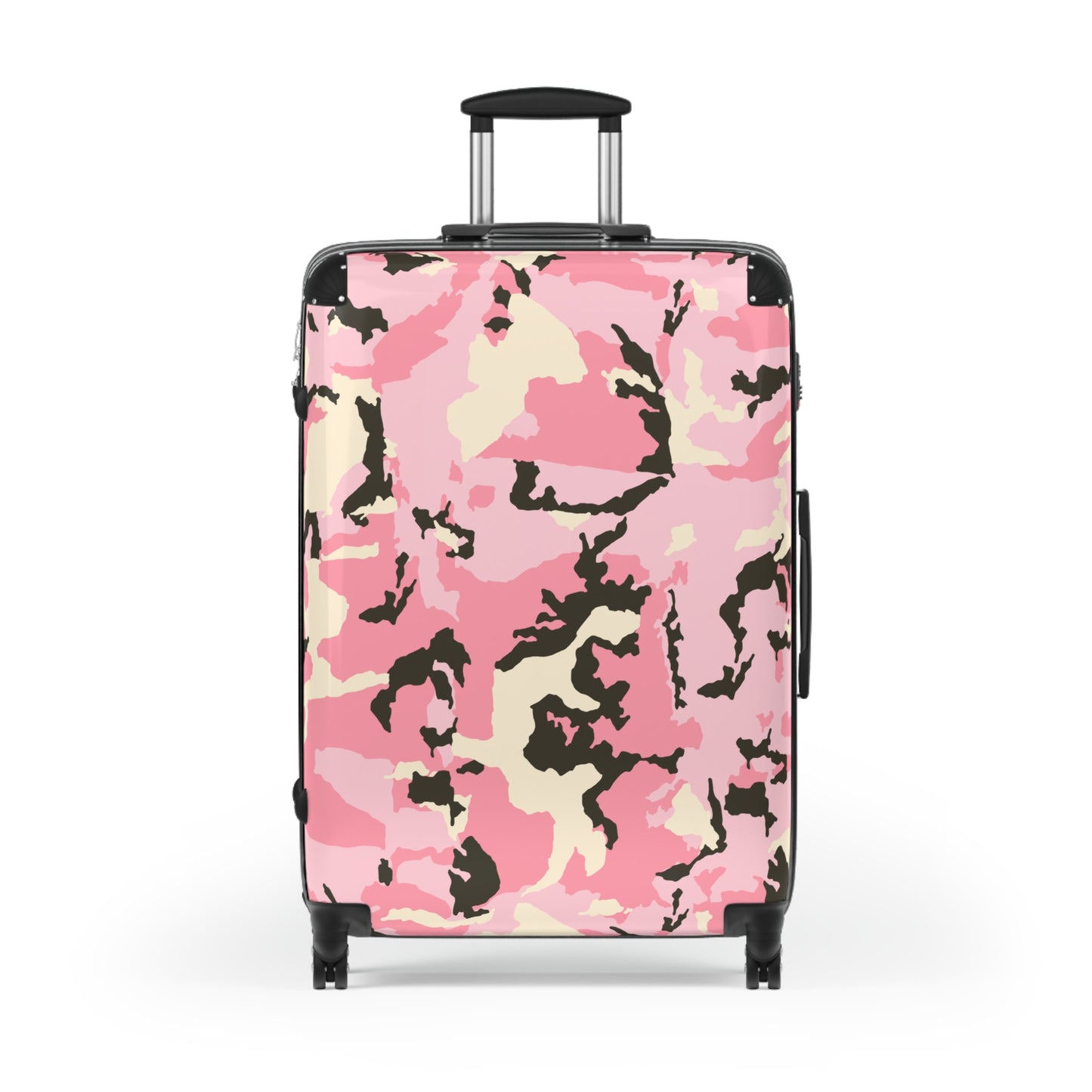 Stylish Camo Pink Suitcase for Fashionable Travel