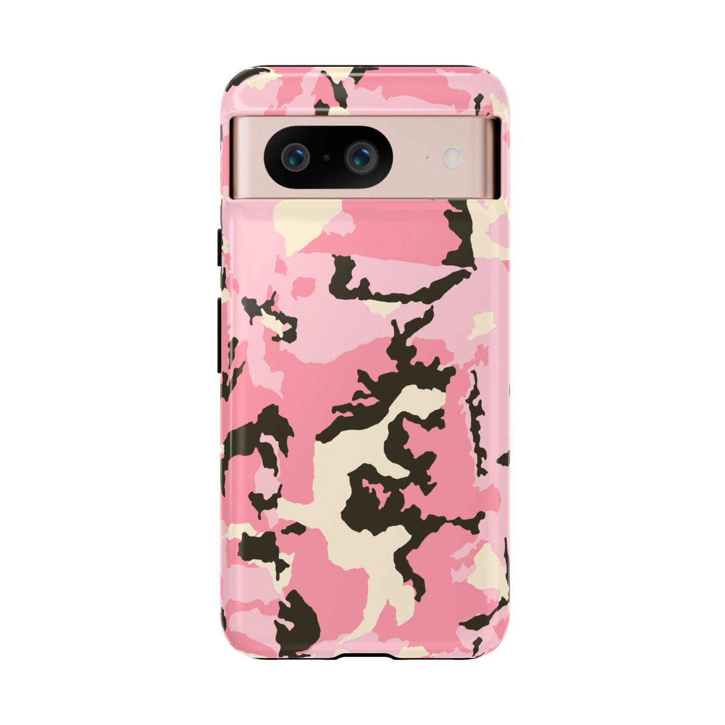 Stylish Tough Phone Case – Pink Camo Design for Bold Protection  Make a statement while keeping your phone safe with this eye-catching pink camouflage case that blends fashion with durability.