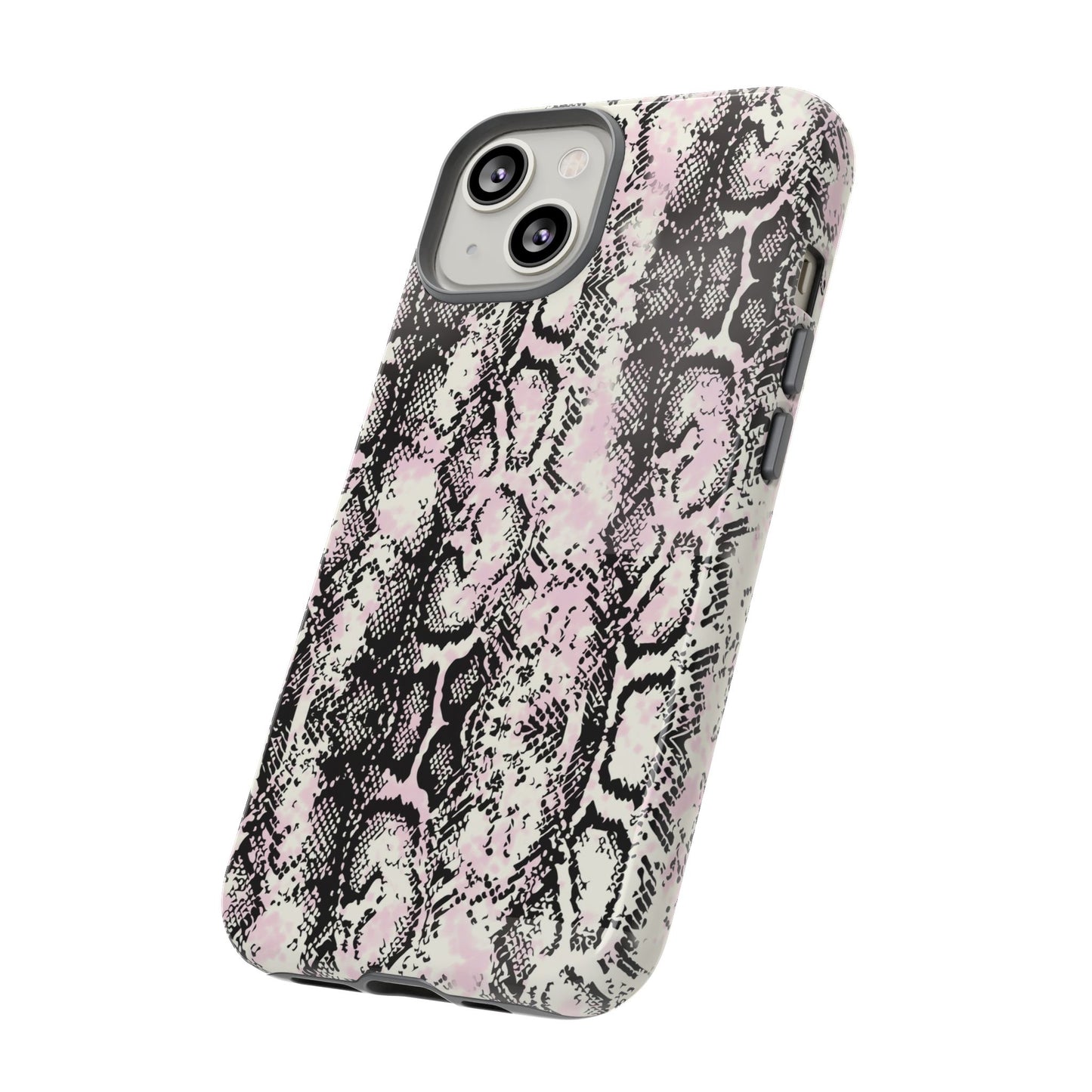 Stylish Snake Print Phone Case - Tough Protection for Trendsetters