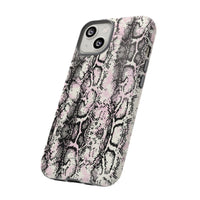 Stylish Snake Print Phone Case - Tough Protection for Trendsetters