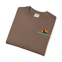 Unisex Cat & Dog Sunset Graphic T-Shirt - Casual Animal Lover Tee