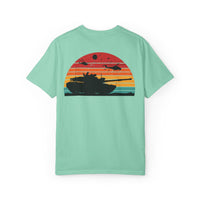Vintage Sunset Tank Top - Military Inspired Unisex T-Shirt