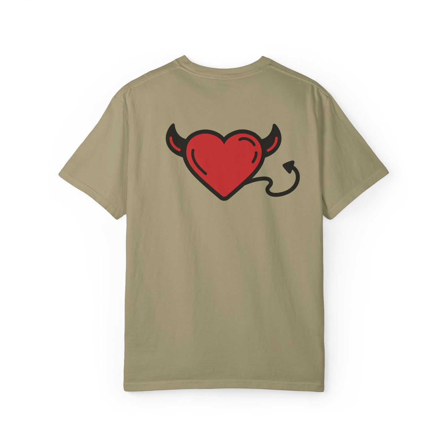 Devilish Love T-Shirt | Unisex Garment-Dyed Tee for Casual Style
