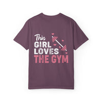 Gym Lover T-Shirt, Workout Shirt, Fitness Apparel, Gift for Gym Enthusiasts, Cute Exercise Top, Motivational Tee