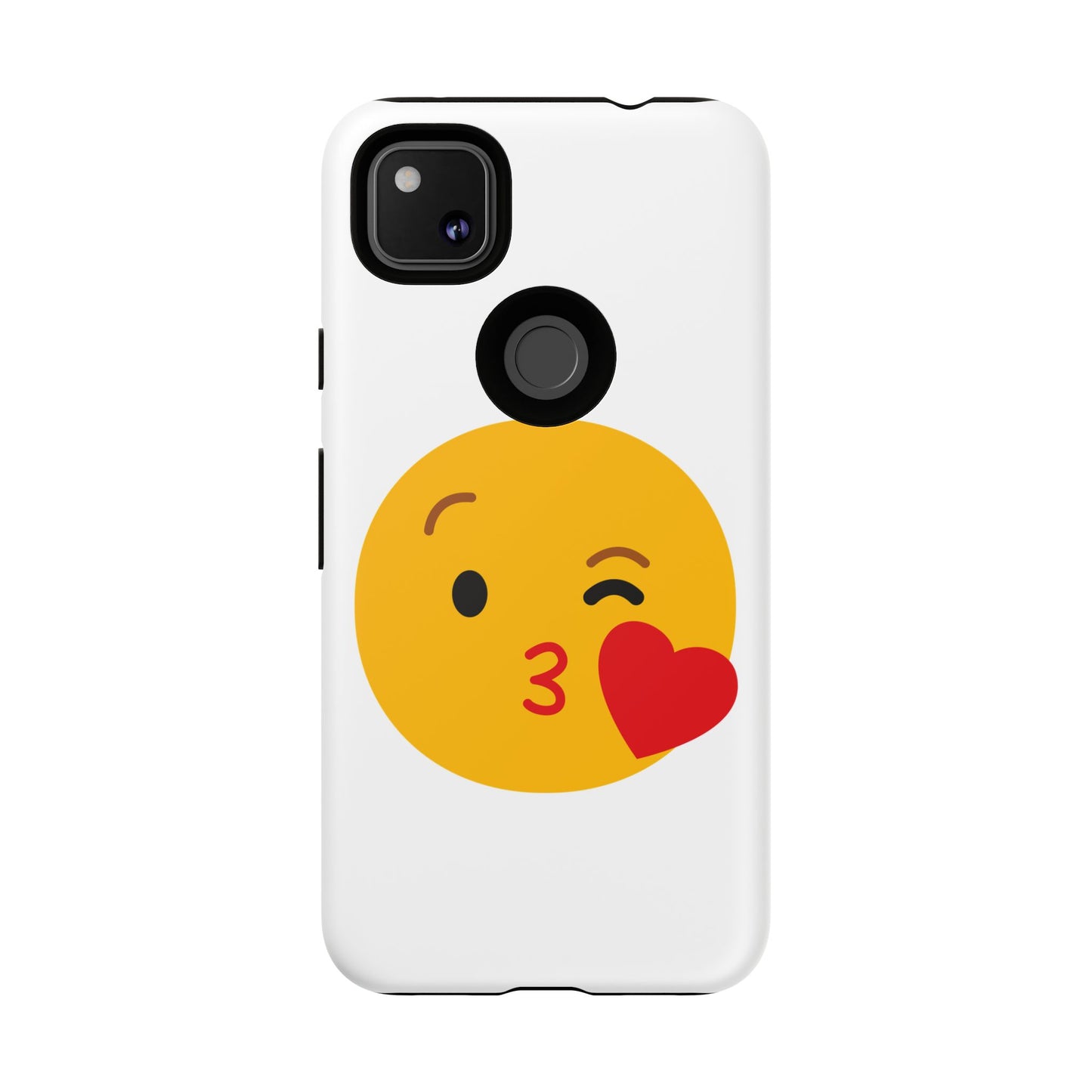 Cute Emoji Phone Case - Kissy Face Design for Stylish Protection