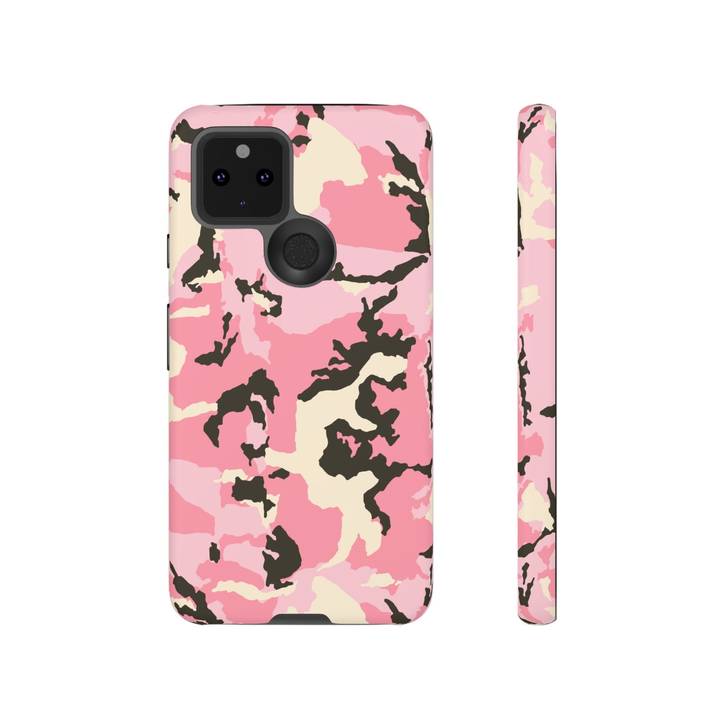 Stylish Pink Camouflage Phone Case – Tough Cases for Trendsetters