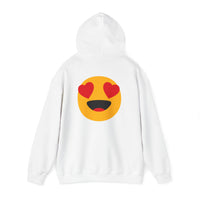 Heart Eyes Emoji Hoodie - Unisex Heavy Blend™ Sweatshirt