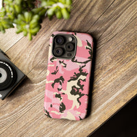 Stylish Pink Camouflage Phone Case – Tough Cases for Trendsetters