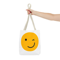 Smiley Face Tote Bag - Fun and Cheerful Everyday Accessory