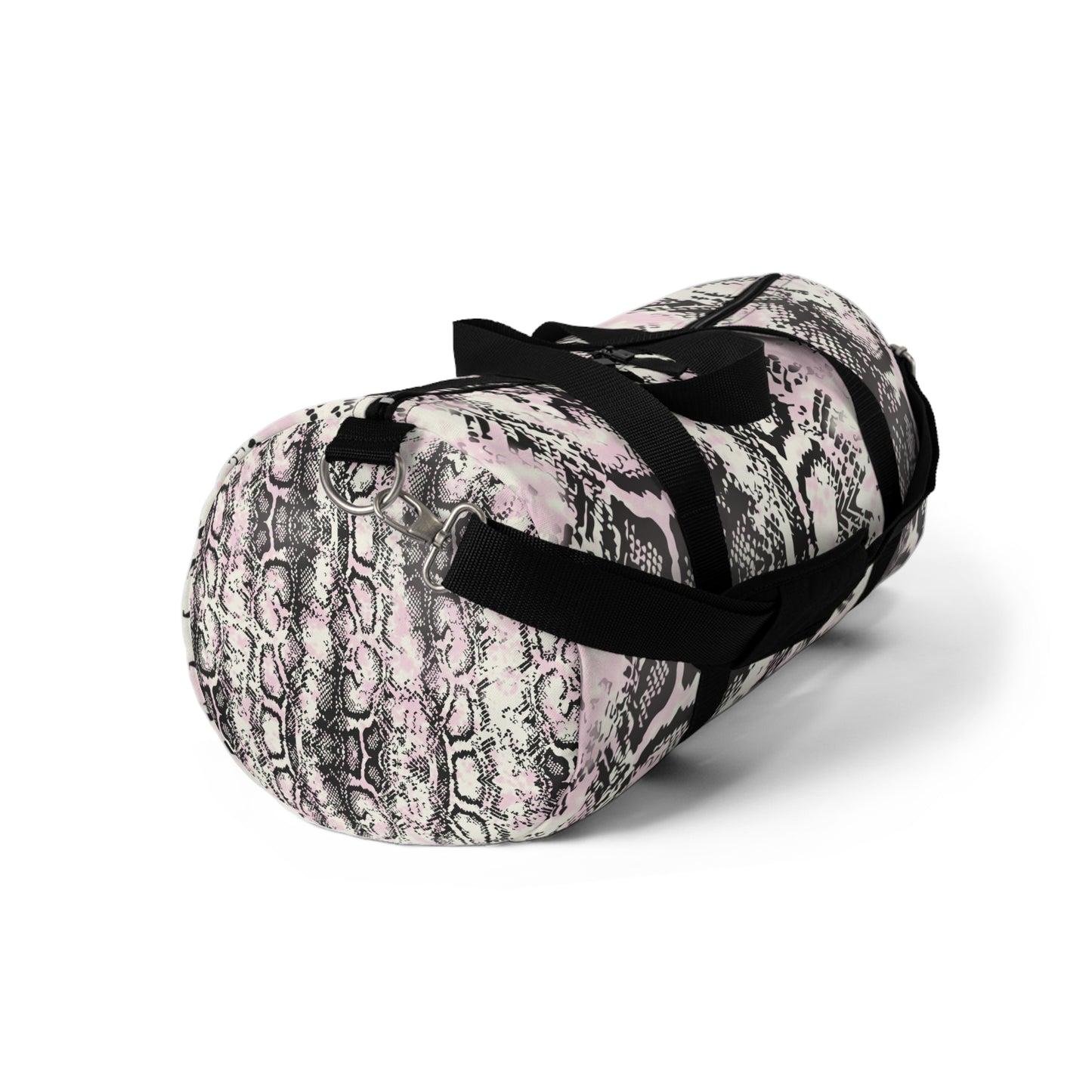 Stylish Python Print Duffel Bag - Perfect for Travel and Gym