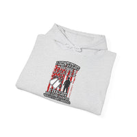 Military Supporter Hoodie, Patriotic Sweatshirt, Independence Day Gift, Veteran Clothing, USA Flag Apparel