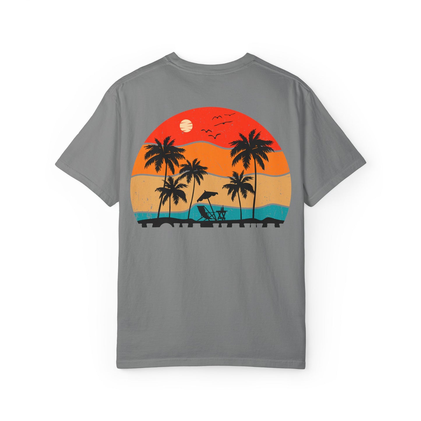 Sunset Vibe Unisex T-Shirt - Tropical Paradise Design