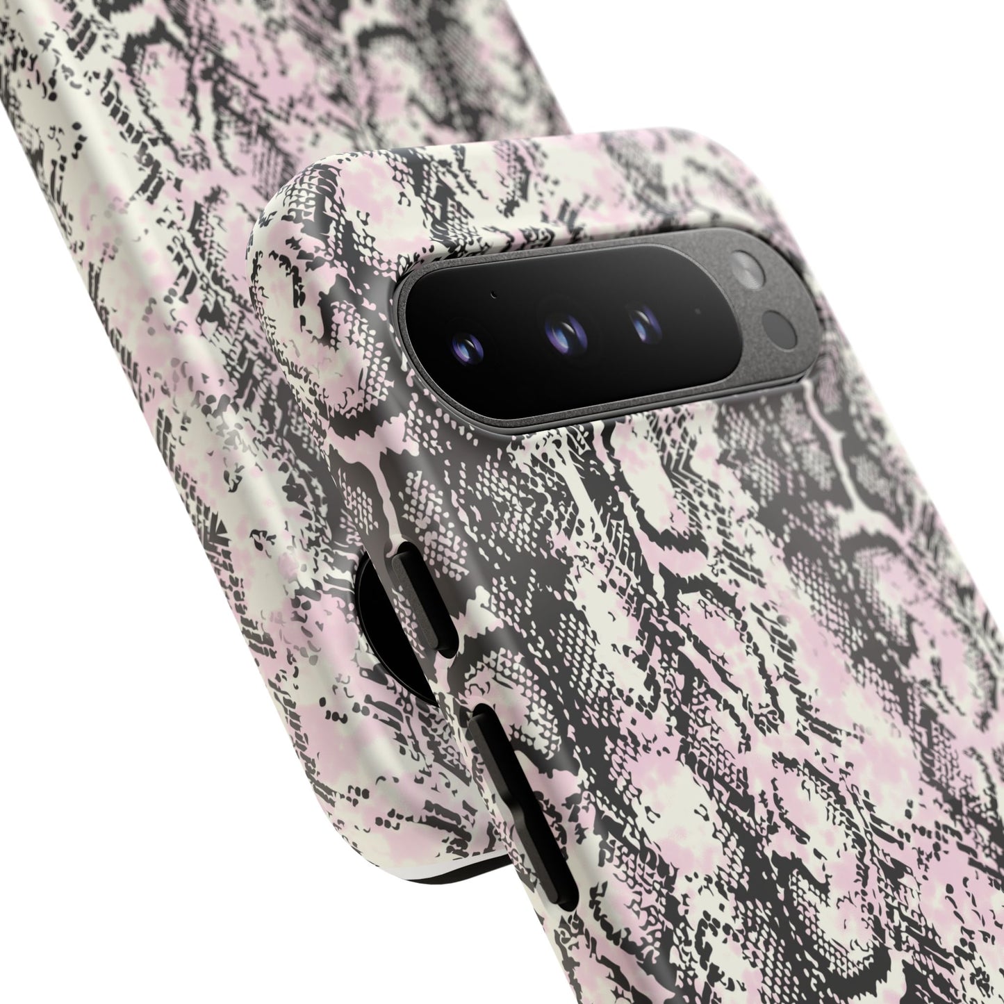 Stylish Snake Print Phone Case – Trendy Design, Tough Protection  Make a bold fashion statement while keeping your phone safe with this sleek and durable snake print case.