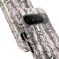 Stylish Snake Print Phone Case – Trendy Design, Tough Protection  Make a bold fashion statement while keeping your phone safe with this sleek and durable snake print case.