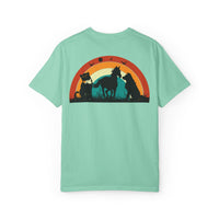 Rainbow Animal Scene Unisex T-Shirt - Nature Lover's Gift