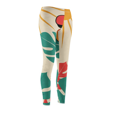 Women's Mid-rise Casual Leggings (AOP)