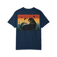 Retro Otter Graphic Unisex T-Shirt – Perfect for Animal Lovers