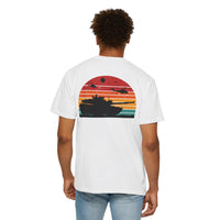 Vintage Sunset Tank Top - Military Inspired Unisex T-Shirt