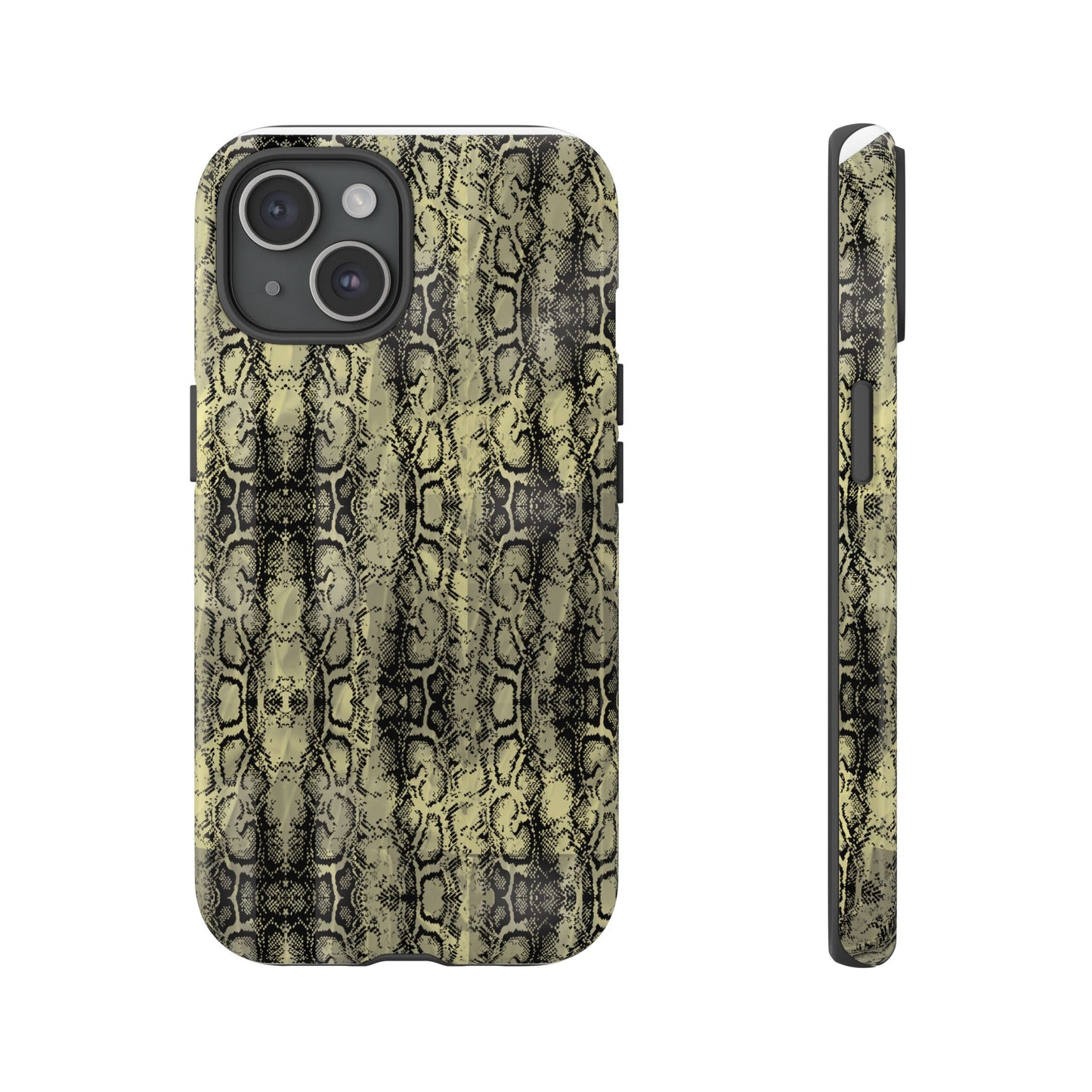 Snake Pattern Phone Case – Tough & Stylish Protection for Your Device  Show off your wild side while keeping your phone protected with this sleek snake pattern case—designed for both fashion and function.