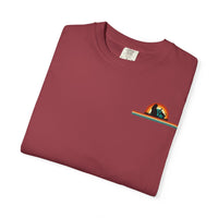 Unisex Cat & Dog Sunset Graphic T-Shirt - Casual Animal Lover Tee