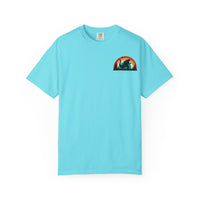 Retro Sunset Dinosaur Unisex T-Shirt