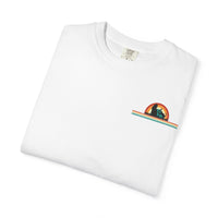 Unisex Cat & Dog Sunset Graphic T-Shirt - Casual Animal Lover Tee