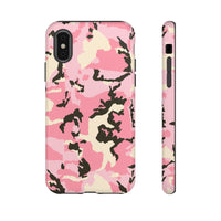Stylish Pink Camouflage Phone Case – Tough Cases for Trendsetters