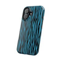 Zebra Print Magnetic Tough Case for iPhone - Durable & Stylish Phone Protection