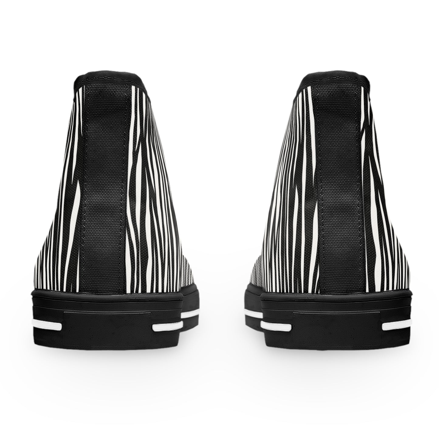 Chic Zebra Print High Top Sneakers for Women