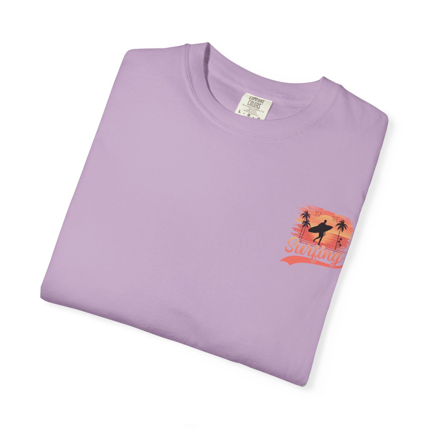 Surfing Paradise Unisex T-Shirt, Casual Beach Wear, Summer Vibes, Gift for Surfers, Vacation Outfit